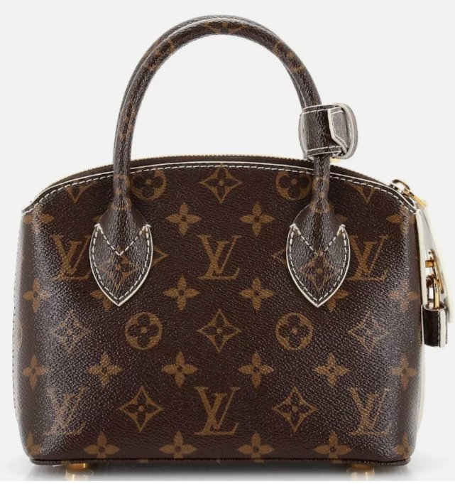 LOUIS VUITTON Louis Vuitton Shiny Monogram Lockit BB Handbag