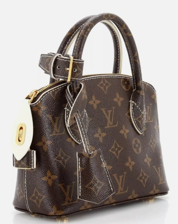 LOUIS VUITTON Louis Vuitton Shiny Monogram Lockit BB Handbag