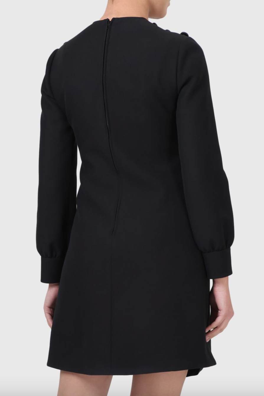 Gucci Black Robe Noir Dress - Size 46