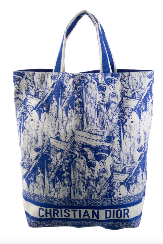 Christian Dior Canvas Cruise Tote – Cruise 2022 Edition