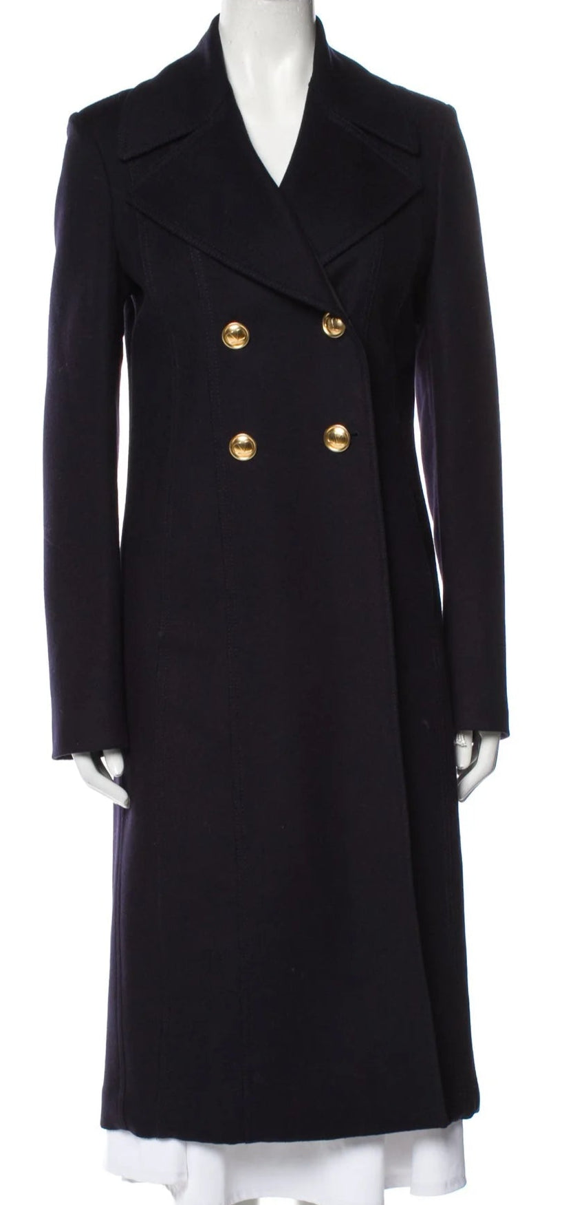 Valentino Double-breasted wool and cashmere-blend coat - Size 46