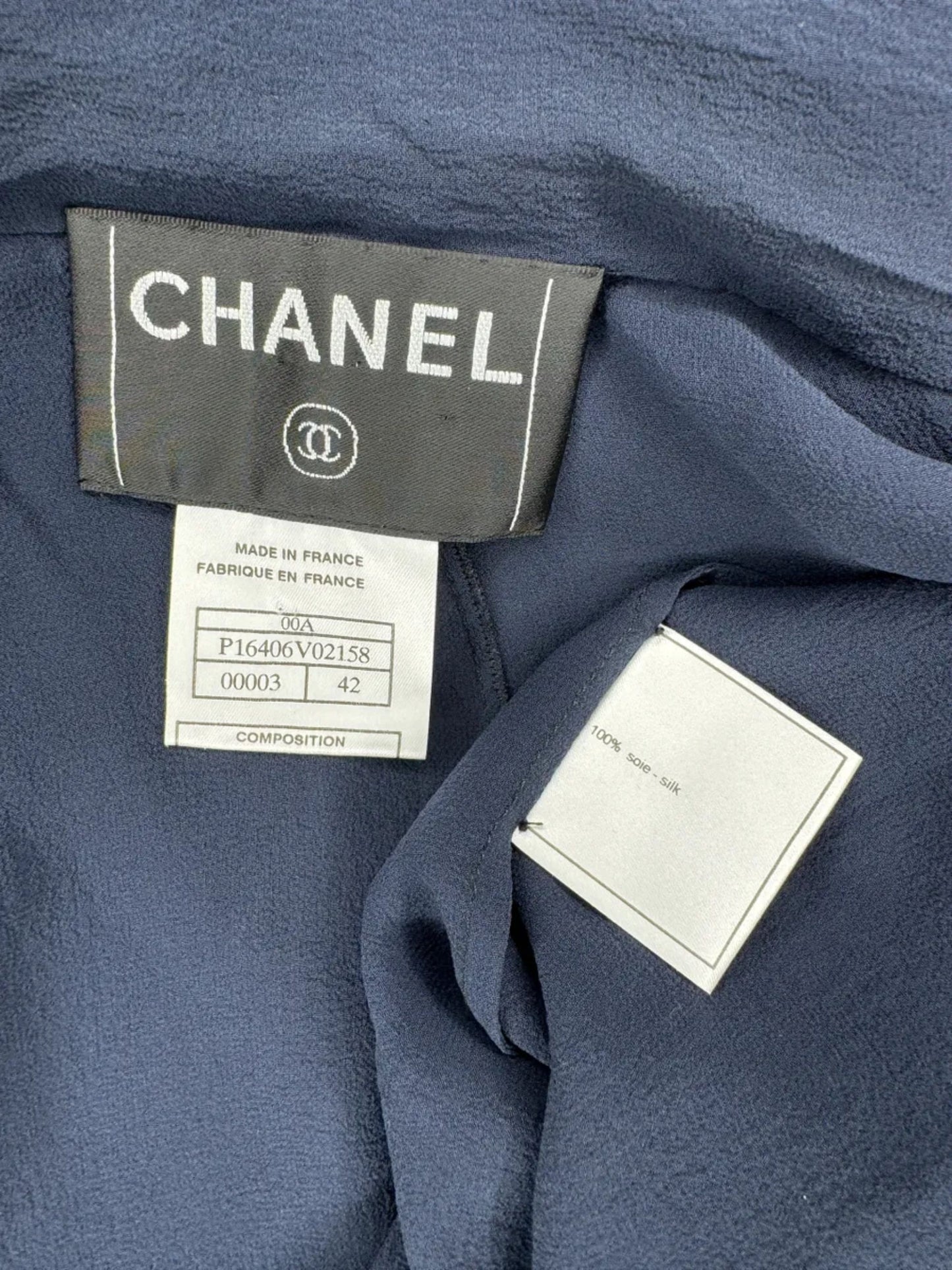 Chanel Silk Duster Jacket