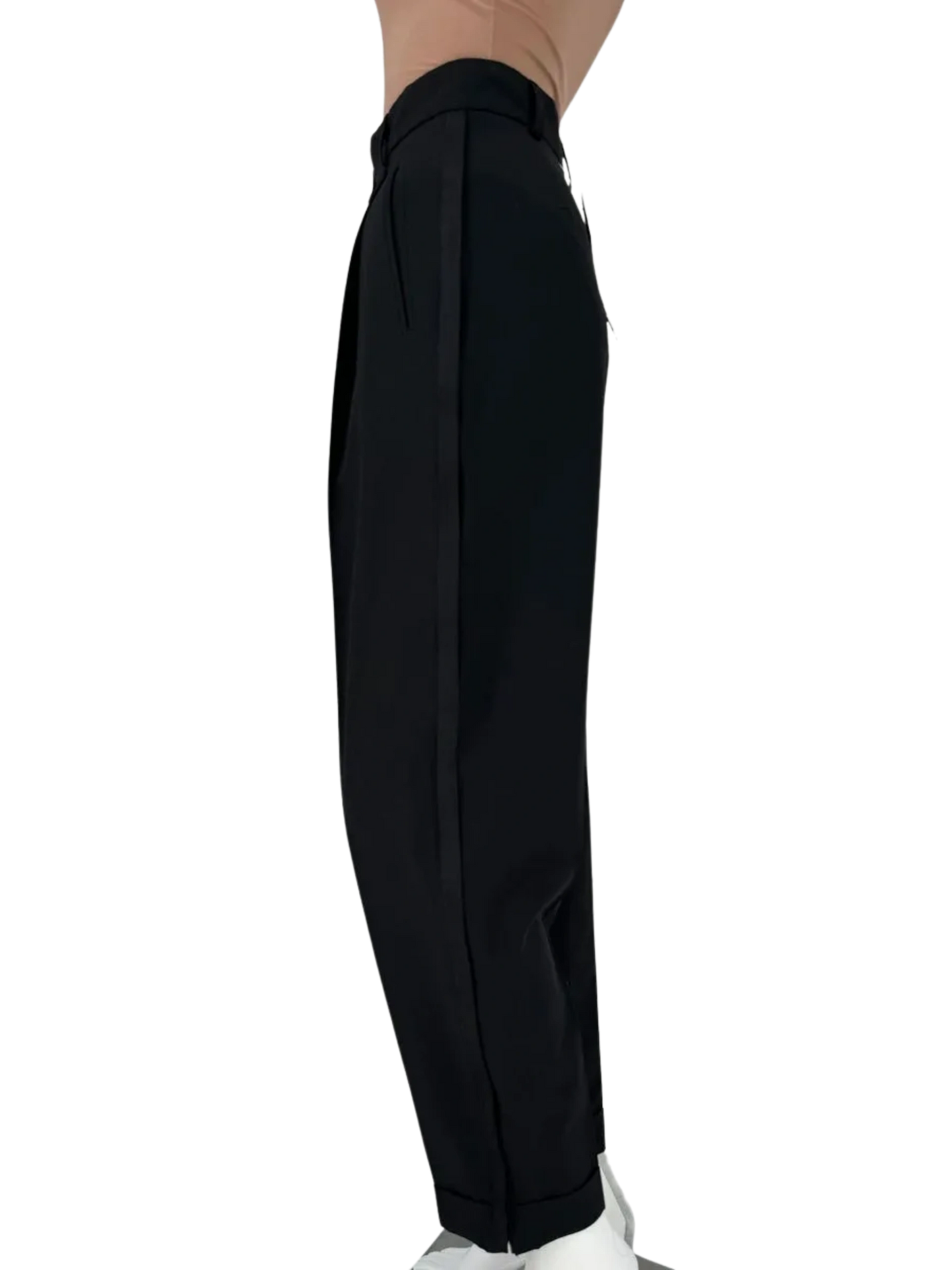 Jean Paul Gaultier Tuxedo Zipper Side Trousers