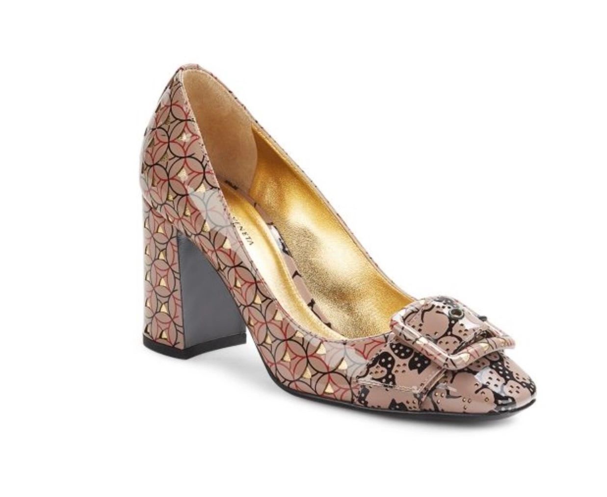 *NEW* Bottega Veneta Women's Geometric Leather Pumps