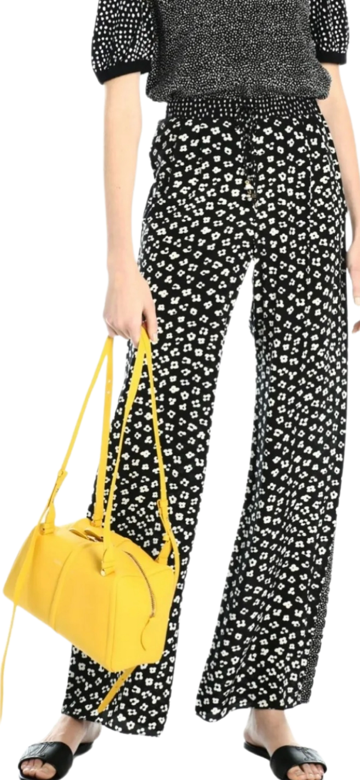 NWT Max Mara Ladies Elsab Yellow Handbag