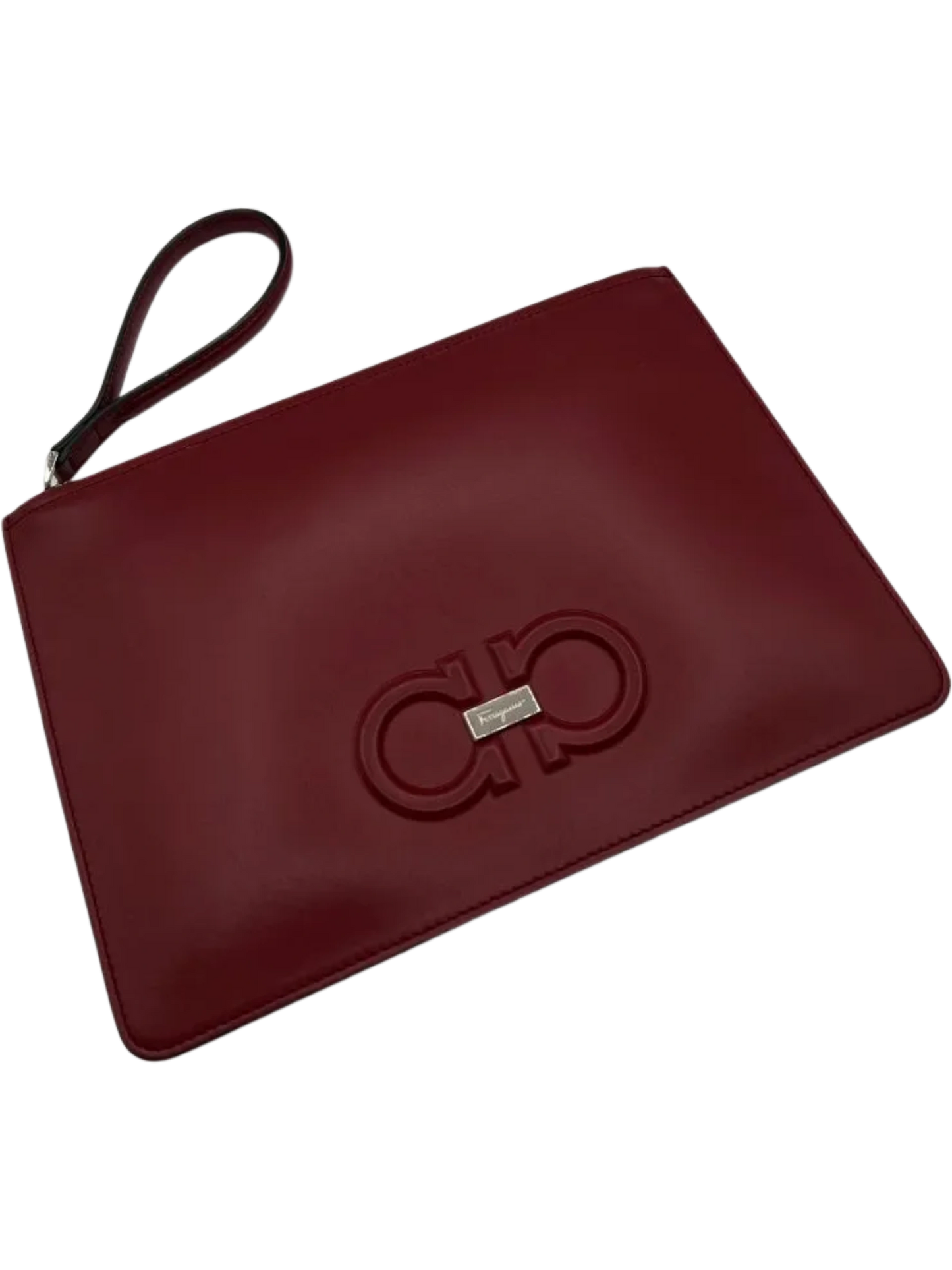 Ferragamo Logo Wristlet