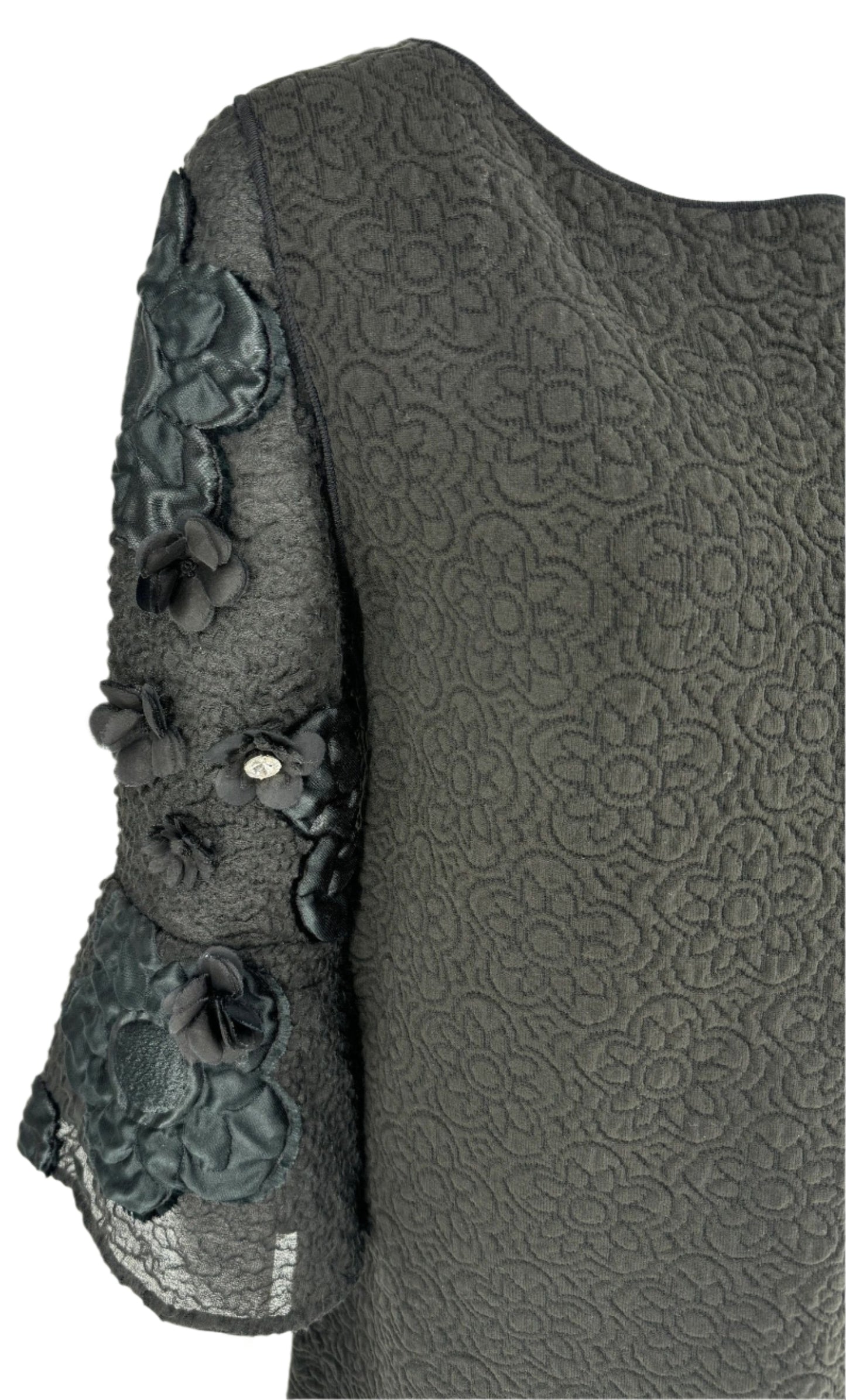 Fendi Embroidered and embossed dress - IT 44