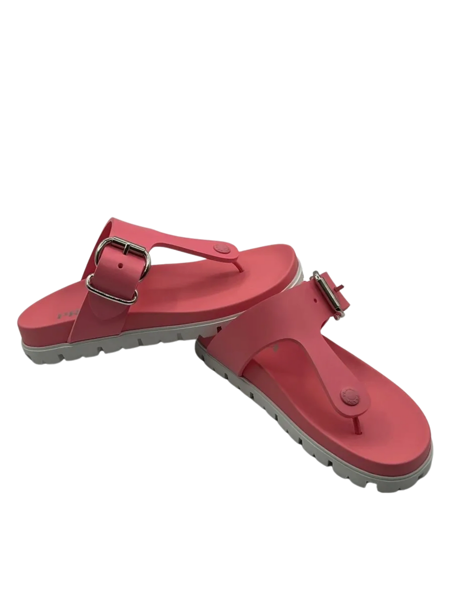 NEW Prada Two Tone Buckled Sandal