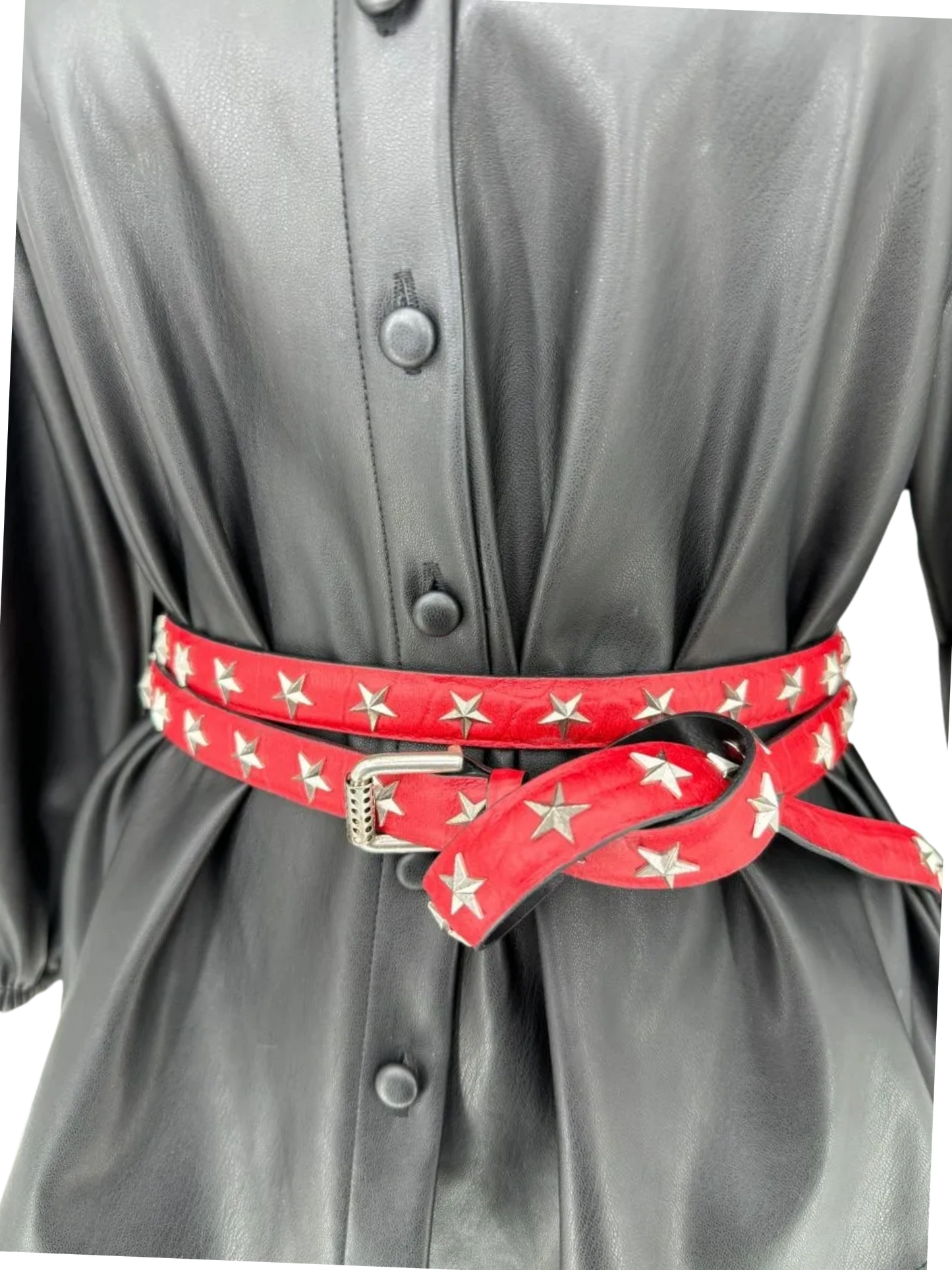 Red Just Cavalli Belt