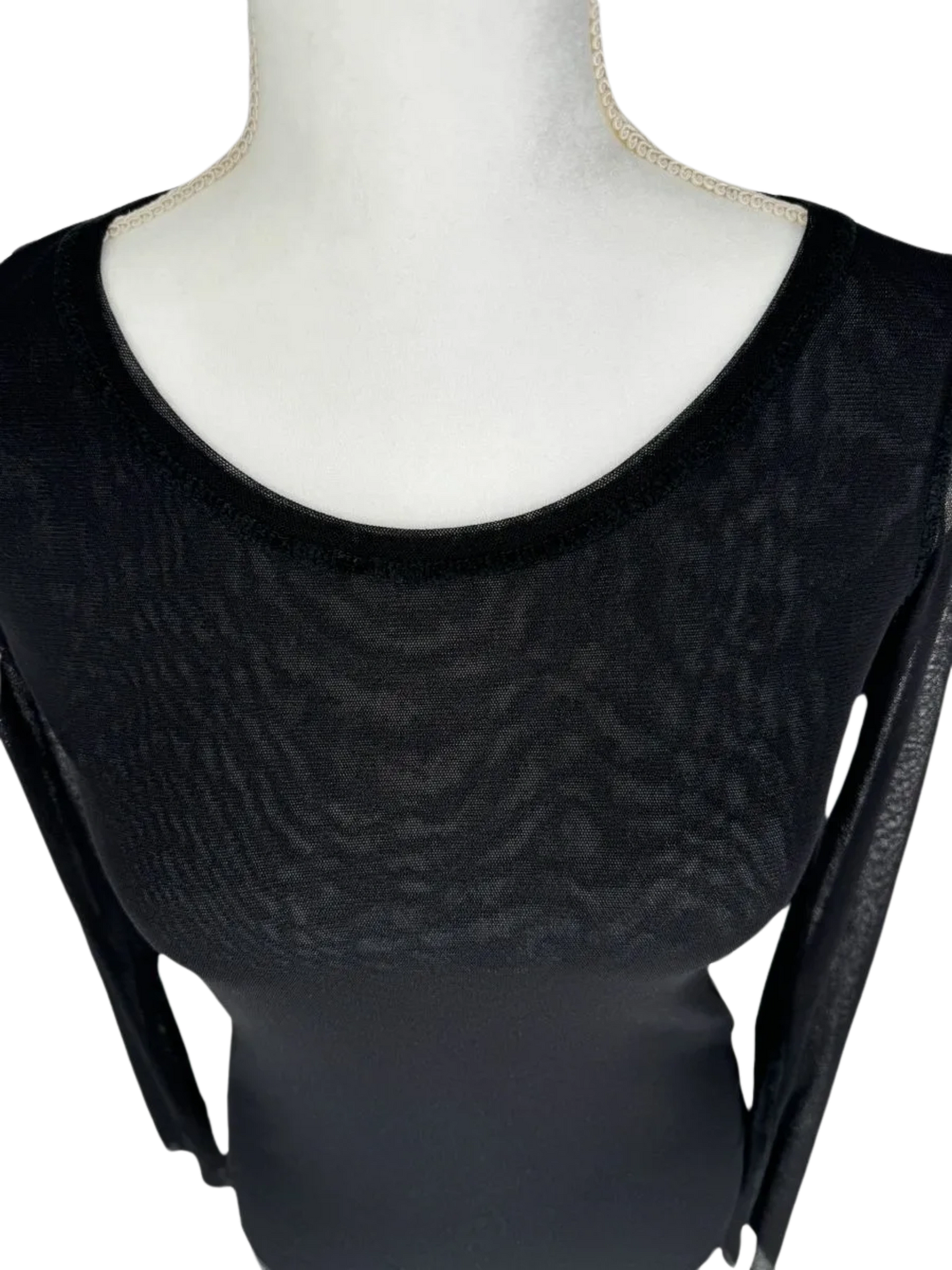 Jean Paul Gaultier Mesh Long sleeve top