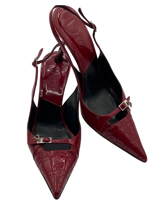 Dior Cannage Slingbacks