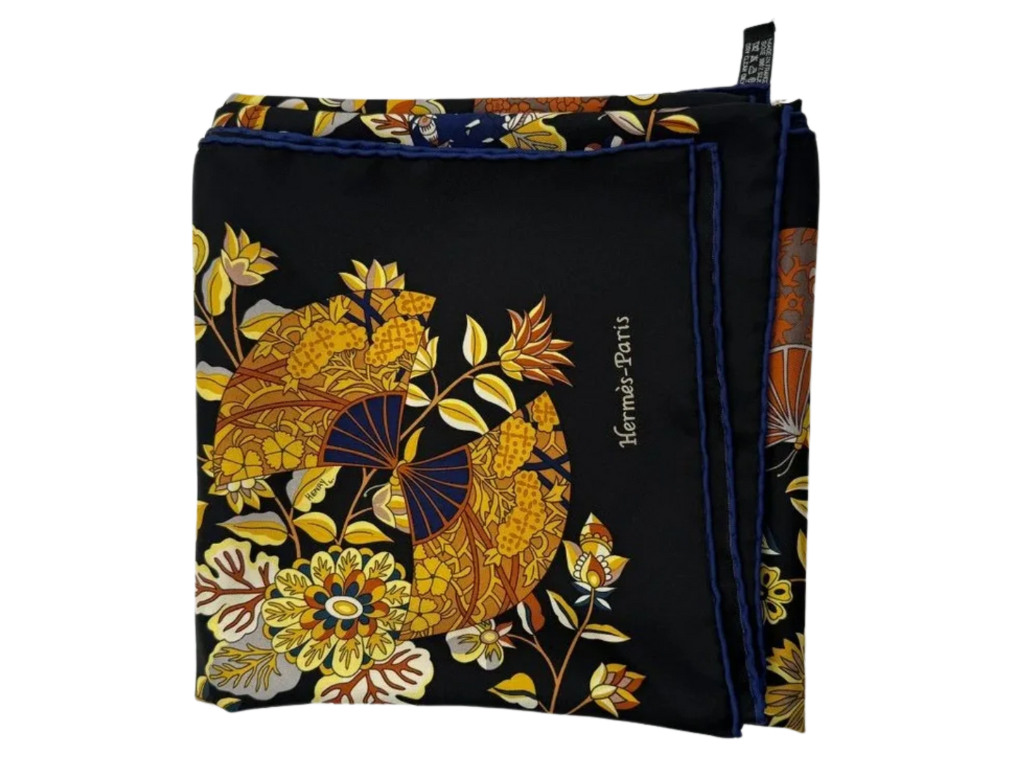 HERMÈS Fleurs et Papillons de Tissus Silk Scarf