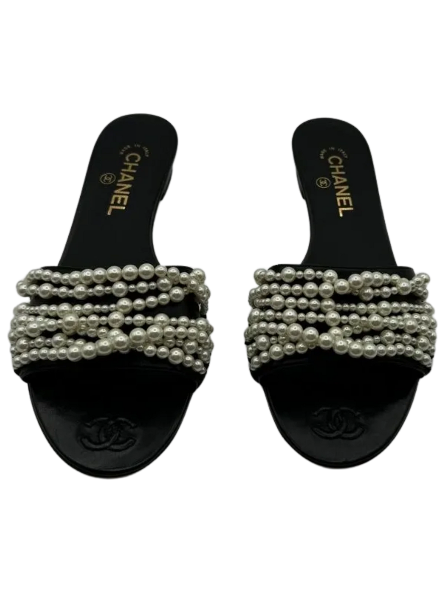 *NEW* Chanel Pre-Fall 2017 Interlocking CC Logo Slides