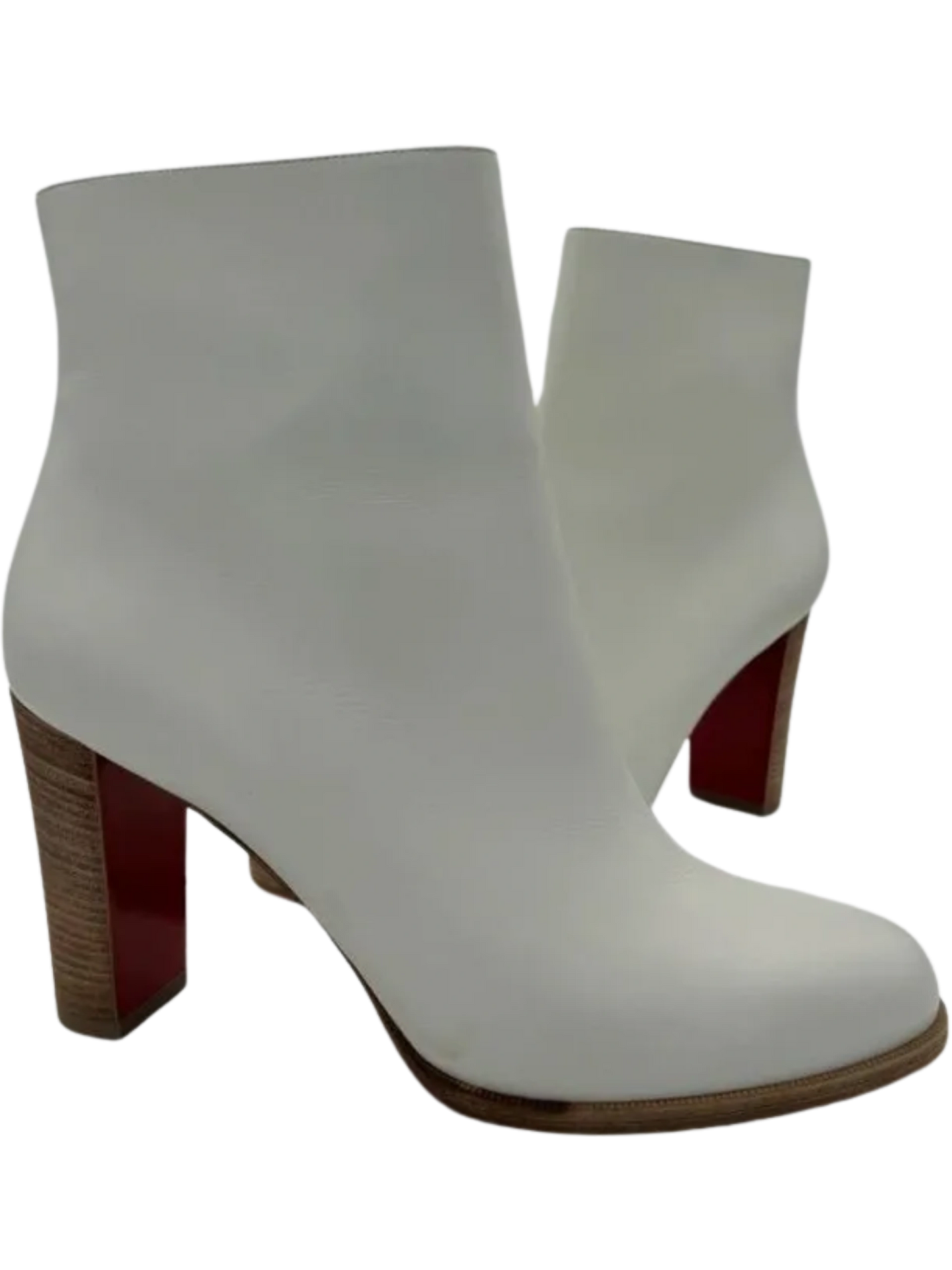 Christian Louboutin "Adoxa" Zip Ankle Booties Sz. 39.5