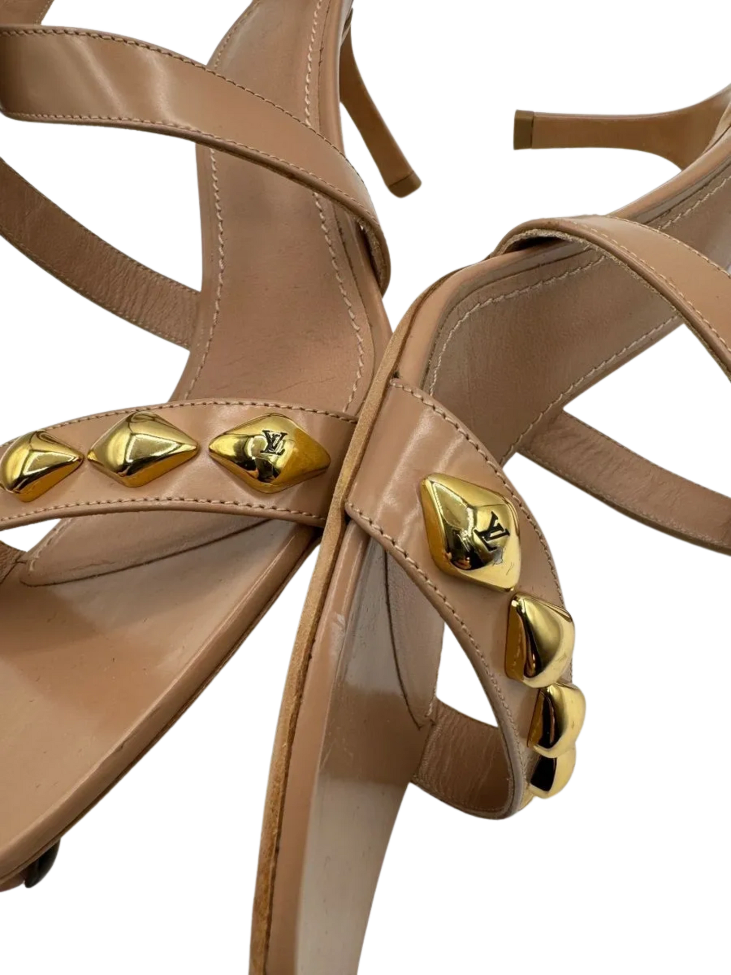 Louis Vuitton Studded Unchain Sandals