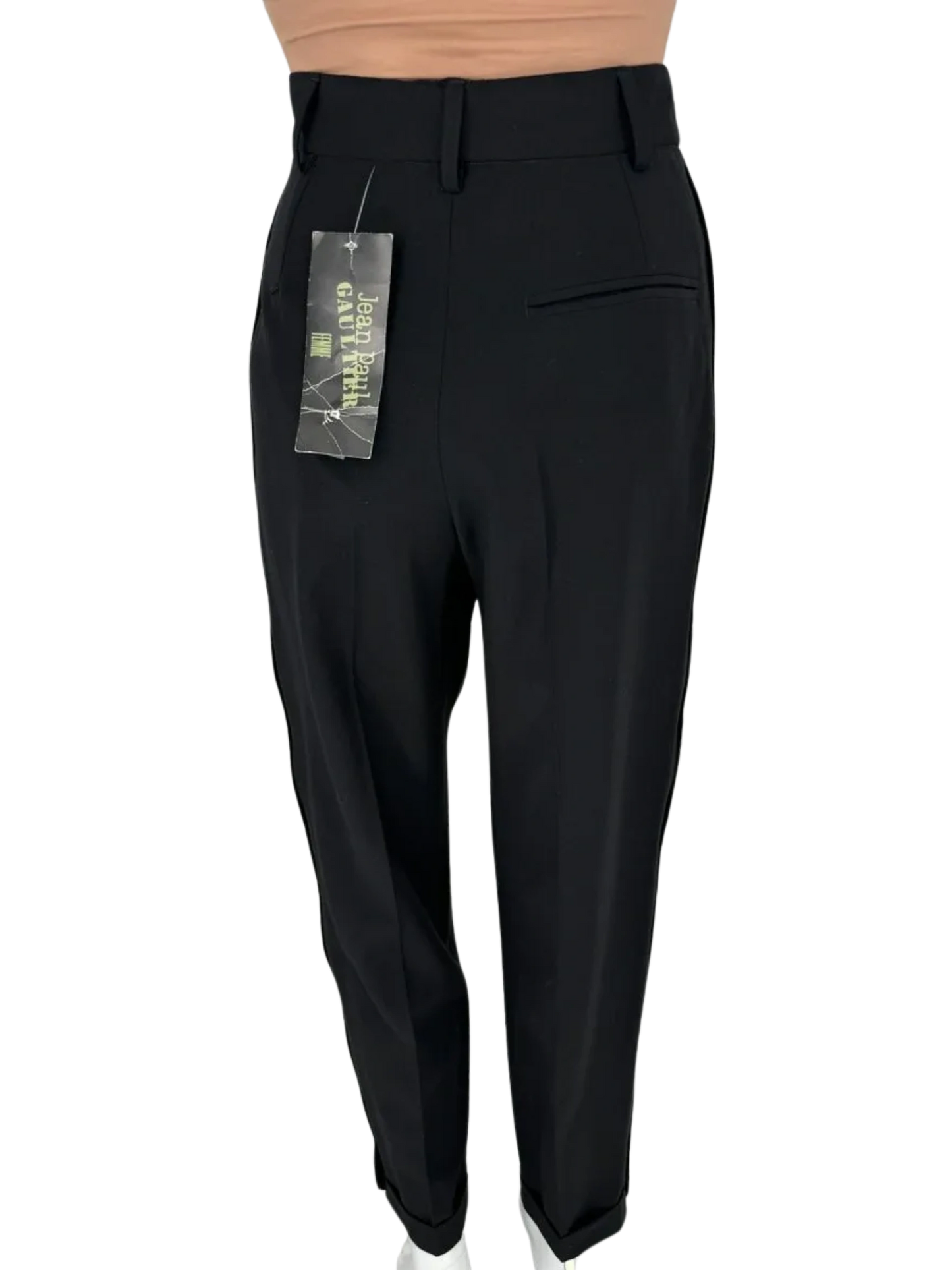 Jean Paul Gaultier Tuxedo Zipper Side Trousers