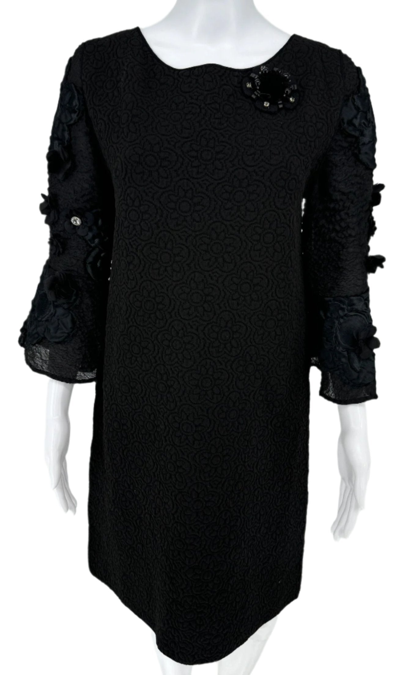 Fendi Embroidered and embossed dress - IT 44