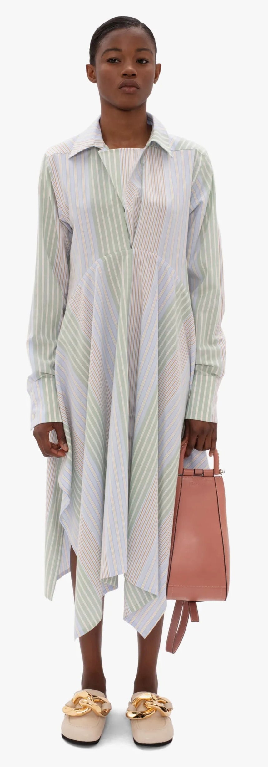 JW Anderson Asymmetric Shirt Dress - Size 6