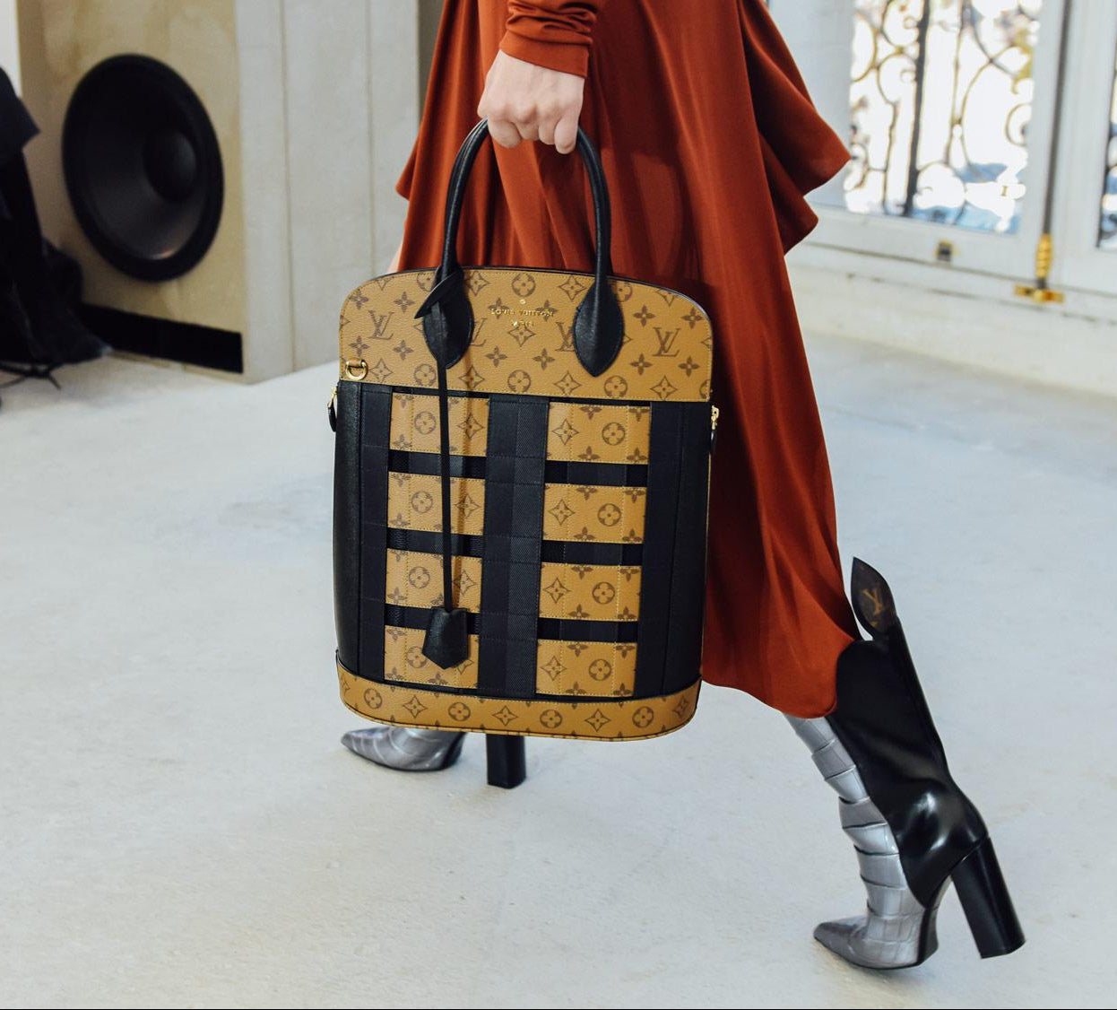 Louis Vuitton Reverse Monogram Tressage Tote