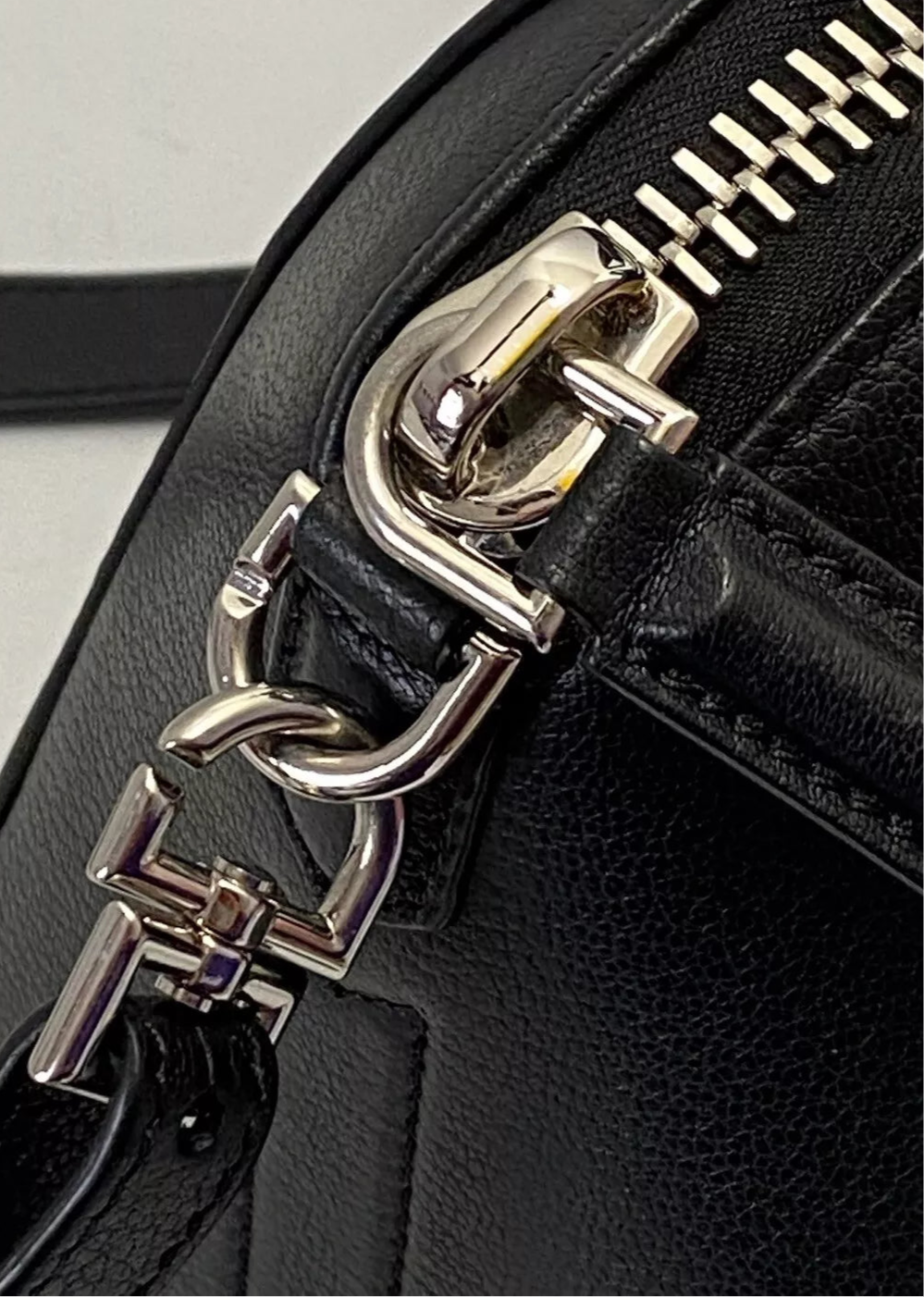 Givenchy Mini Antigona bag in grained leather Black