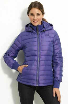 The North Face Women’s Purple Goose Down Puffer Jacket – Size L